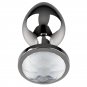 Coquette Chic Desire Anal Plug Metal White Color Size L 4 X 9cm