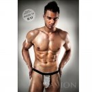 Thong White Metal By Passion Men Lingerie Komplet S/m