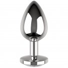 Coquette Chic Desire Anal Plug Metal Clear Color Size M 3.5 X 8cm