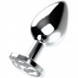 Ohmama Anal Plug Metal, White M