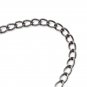 Ohmama Metal Nipple Clamps And Chain - Black