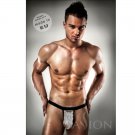 Thong White Metal By Passion Men Lingerie Komplet S/m