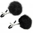 Sportsheets Fur Nipple Clips Black