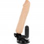 Basecock Realistic Vibrator Remote Control Flesh 20cm