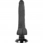 Basecock Realistic Vibrator 2-1 Black 18.5cm