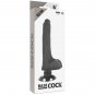 Basecock Realistic Vibrator 2-1 Black 18.5cm