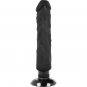 Basecock Realistic Vibrator 2-1 Black 20cm