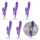 Galatea Galo Vibrator Purple 5+1 Free