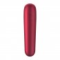 Satisfyer Dual Love Vibrator And Suctioner With Pulsed Air Red