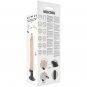 Basecock Realistic Vibrator Remote Control Flesh 21cm