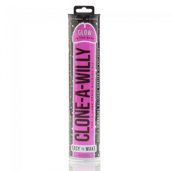 Clone A Willy Clone Glow In The Dark Pink Vibrating Kit
