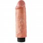 King Cock - 6"- 15.24 Cm Vibrating Cock Flesh