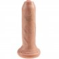King Cock Realistic Dildo Uncut Flesh 17 Cm