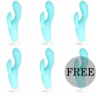 Mia Dresde Vibrator Turquoise 5+1 Free
