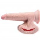 King Cock Plus 3d Cock Swinging Balls 24.5 Cm, Light Skin