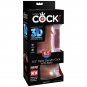 King Cock Plus 3d Cock With Balls 17 Cm