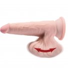 King Cock Plus 3d Cock Swinging Balls 15.2 Cm, Light Skin