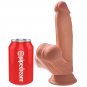 King Cock Plus 3d Cock Swinging Balls 15.2 Cm