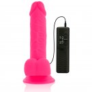 Diversia Flexible Vibrating Dildo 20.5 Cm, Pink