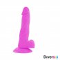 Diversia Flexible Vibrating Dildo 18 Cm, Purple