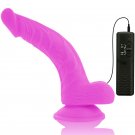 Diversia Flexible Vibrating Dildo 21.5 Cm, Purple