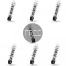 Glossy Axel Vibrator Black 6+1 Free