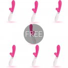 Glossy Jackson Rabbit Pink 6+1 Free