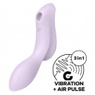 Satisfyer Curvy Trinity 2 Stimulator and Vibrator, Purple