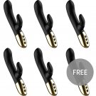 Ibiza New Experience Vibrator With Free Licking Rabbit 5+1