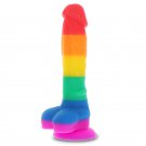 Pride - Lgbt Flag Dildo 16 Cm