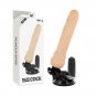 Basecock Realistic Vibrator Remote Control Flesh 19.5cm