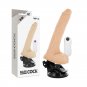 Basecock Realistic Vibrator Remote Control Flesh 19 Cm