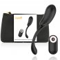 Coquette Chic Desire Vibrating Egg Remote Control Rechargeable Black/ Gold
