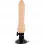 Basecock Realistic Vibrator Remote Control Flesh 19.5 Cm