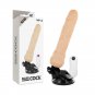 Basecock Realistic Vibrator Remote Control Flesh 19.5 Cm