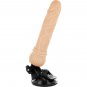 Basecock Realistic Vibrator Remote Control Flesh 19.5 Cm
