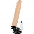 Basecock Realistic Vibrator Remote Control Flesh 21 Cm