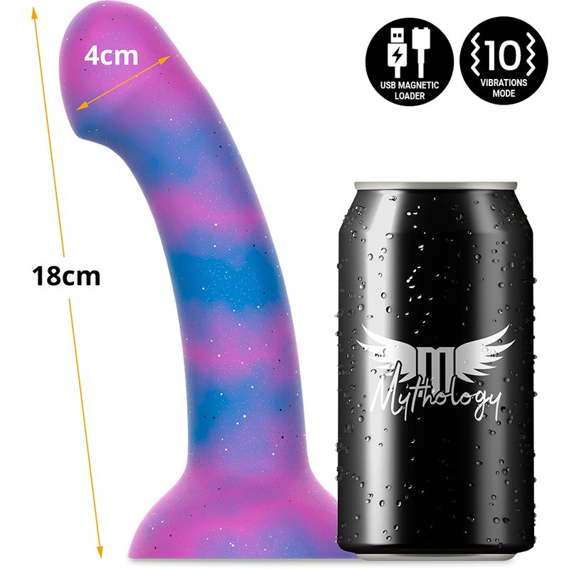 Mythology Dion Galactic Dildo M - Vibrator Watchme Wireless Technology Compatible