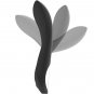 Black&silver Kean Vibrator Touch Control