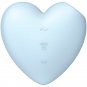 Satisfyer Cutie Heart Air Pulse Stimulator & Vibrator - Blue