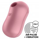 Satisfyer Cotton Candy Air Pulse Stimulator & Vibrator - Pink