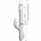 Pretty Love - Reese Rotating Vibrator Silver