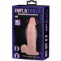Inflatable And Vibrating Realistic Dildo
