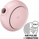 Satisfyer Pro To Go 3 Double Air Pulse Stimulator & Vibrator - Pink