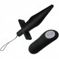 Baile Vibrating Plug And Remote Control Wireless Black