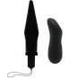 Baile Vibrating Plug And Remote Control Wireless Black