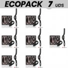 Ecopack 7 Uds - Anne S Desire Dual Pleasure Tecnolog A Watchme Black/gold