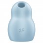 Satisfyer Pro To Go 1 Double Air Pulse Stimulator & Vibrator - Blue