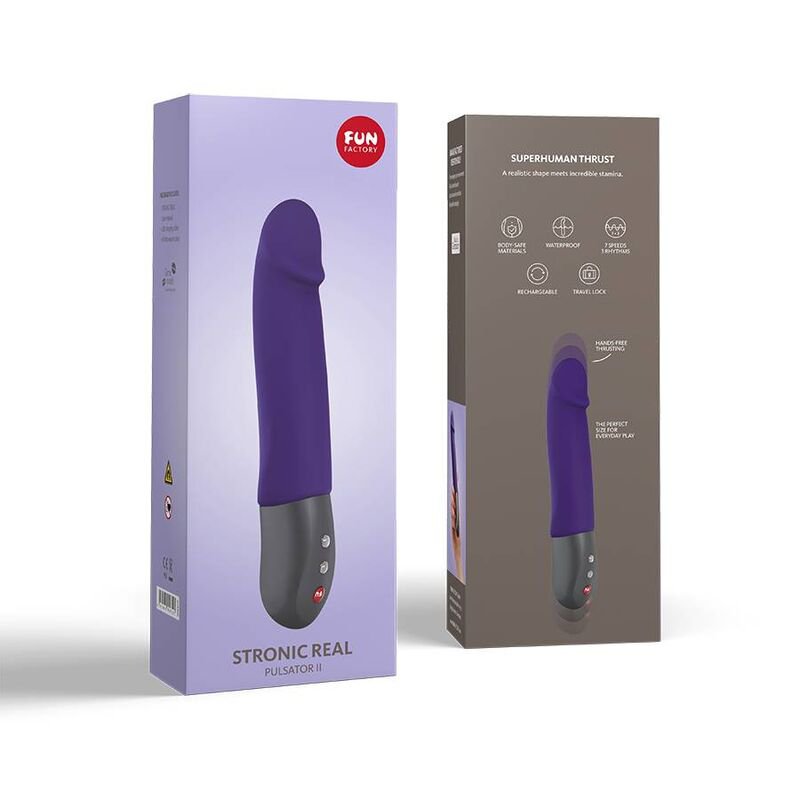 Fun Factory - Stronic Real Pulsator Ii Dark Violet