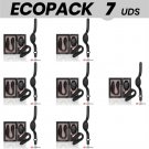 Ecopack 7 Units - Anne S Desire Dual Pleasure Technology Watchme Black